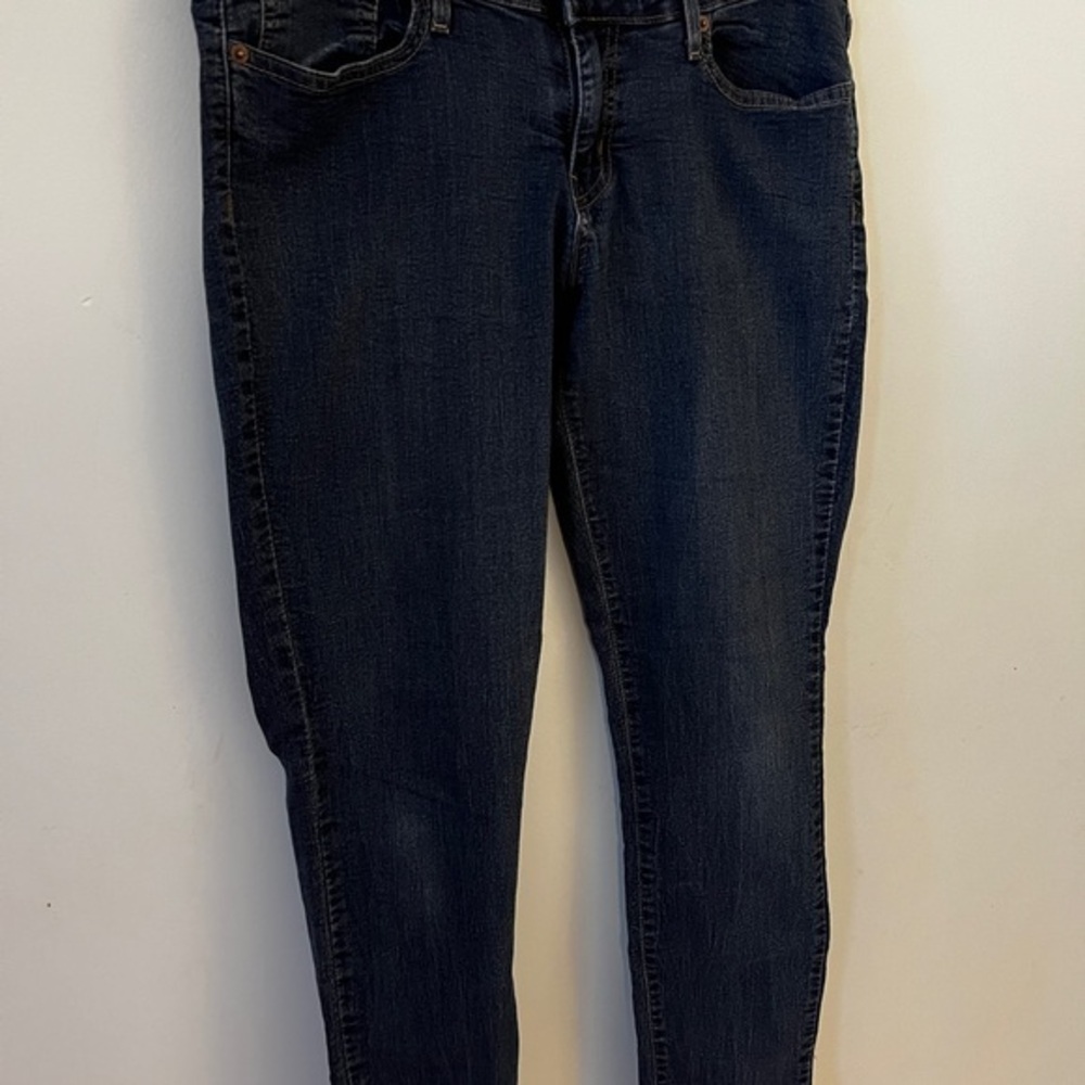 Levi's Blue Skinny Jeans Dark Wash